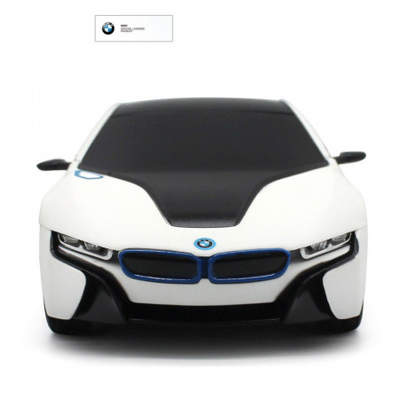 Masina Cu Telecomanda Bmw I8 Alba Scara 1 La 24 - Img 7