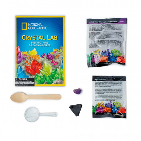 National Geographic - Kit Creativ Laborator De Crestere Cristale Violet - Img 6