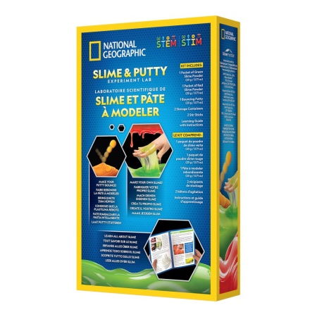 National Geographic - Set educativ experiment de creare Slime si Plastilina - Img 2