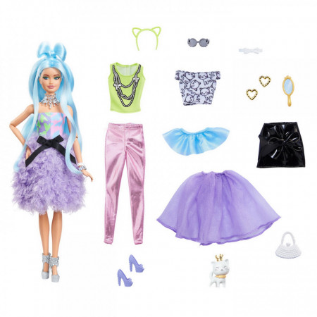 Papusa Barbie Extra Style Papusa Cu Accesorii
