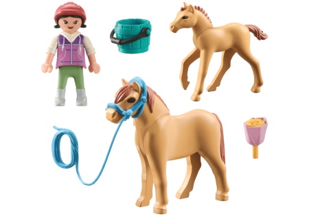 Playmobil-COPIL CU PONEI SI MANZ - Img 2