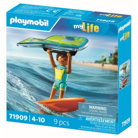 Playmobil - Jucarie de rol Surfing cu zmeu - Img 3
