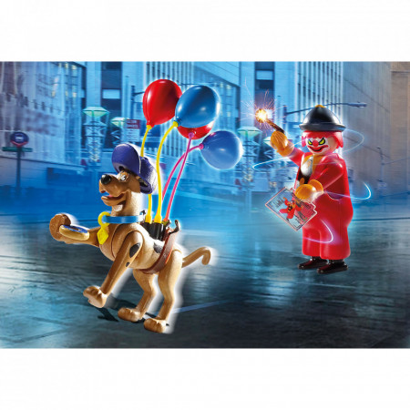 Playmobil - Scooby-Doo Aventuri Cu Fantoma Clovn - Img 3