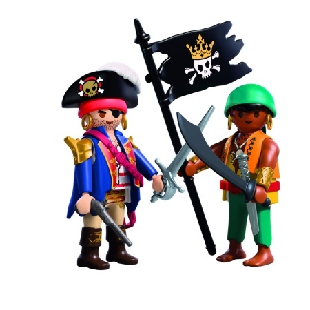 Playmobil - Set 2 figurine pirati - Img 2
