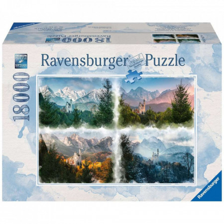 Puzzle Castel In 4 Anotimpuri, 18000 Piese - Img 2
