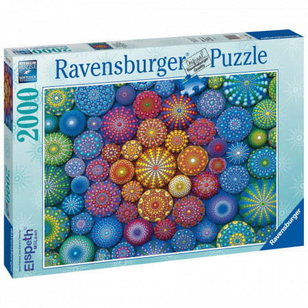 Puzzle Mandala Curcubeu, 2000 Piese - Img 3
