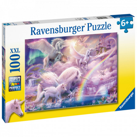 Puzzle Unicorni, 100 Piese - Img 3