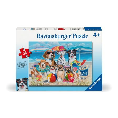 Ravensburger - Puzzle catei la plaja 35 piese - Img 3