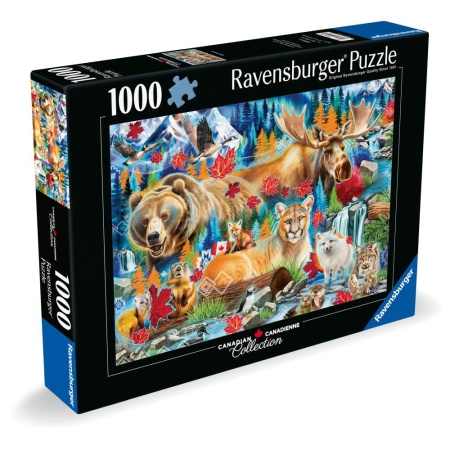 Ravensburger - Puzzle de colectie salbaticia Canadei 1000 piese - Img 2