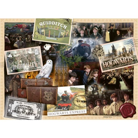 Ravensburger - Puzzle Harry Potter secretele din Hogwarts 300 piese XXL - Img 3