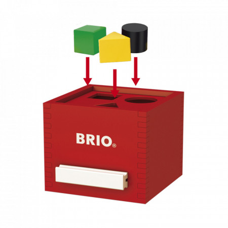 Brio - Cutie De Sortat Forme Rosie - Img 4