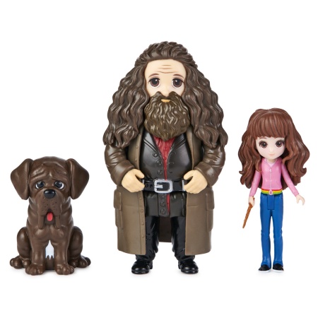 Harry Potter Set 2 Figurine Rubeus Hagrid Si Hermione Granger - Img 2