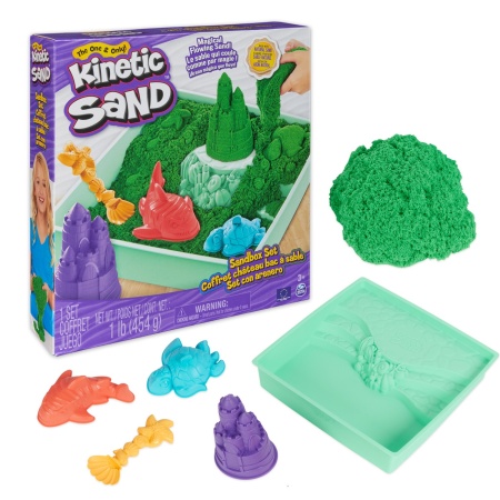 Nisip Kinetic Set Complet Verde - Img 8