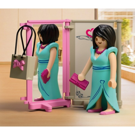 Playmobil - Jucarie de rol Butic de moda trendy - Img 3