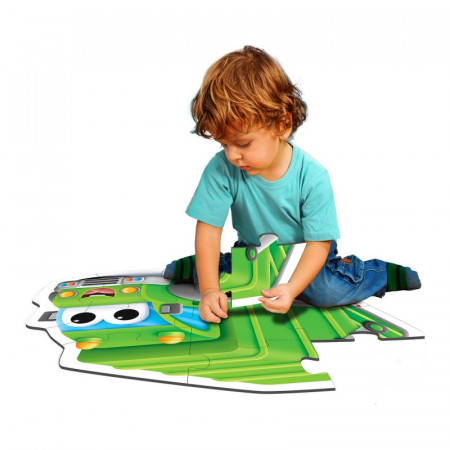 Primul Meu Puzzle De Podea - Camion De Reciclat - Img 3