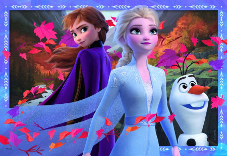 Puzzle Frozen II, 2X24 Piese - Img 4