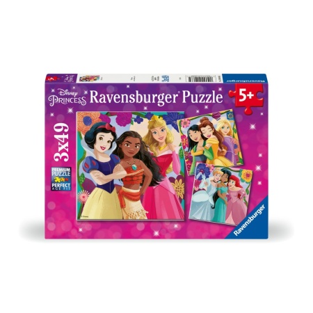 Ravensburger - Puzzle puterea printeselor Disney 3x49 piese - Img 4
