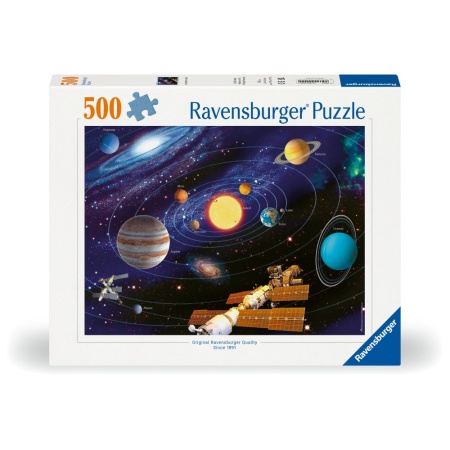 Ravensburger - Puzzle sistemul solar 500 piese design nou - Img 2