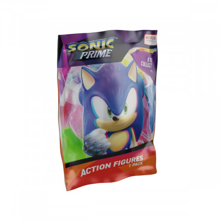 Sonic Prime - Figurina ascunsa articulata in folie - Img 2