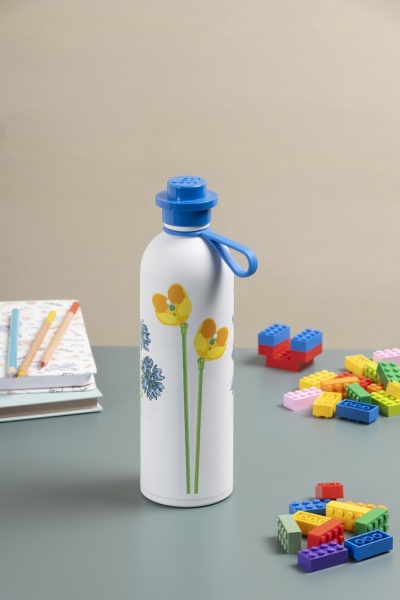 Sticlă LEGO 725 ml - Flori - Img 2
