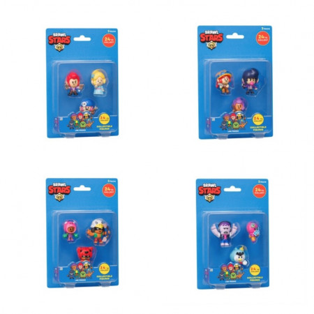 Brawl Stars - Set 3 figurine blister