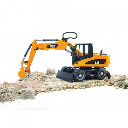 Bruder - Excavator Pe Roti Cat - Img 2