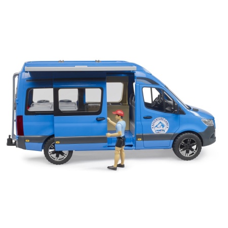Bruder Sprinter Camping Mercedes Benz cu sofer si accesorii - Img 6