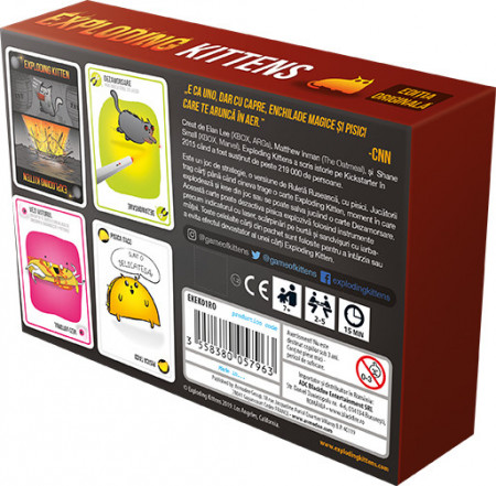 Joc de societate EXPLODING KITTENS - Img 3