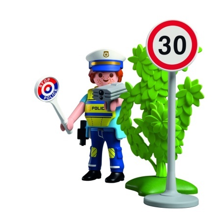 Playmobil - Figurina politist cu radar - Img 2