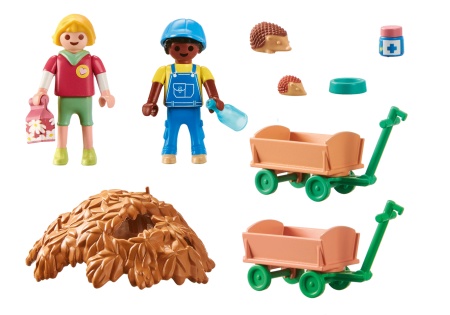 Playmobil-INGRIJIREA FAMILIEI DE ARICI - Img 2