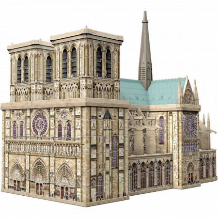 Puzzle 3D Notre Dame, 324 Piese - Img 2