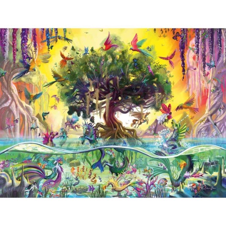 Ravensburger - Puzzle animale basm 1500 piese - Img 2