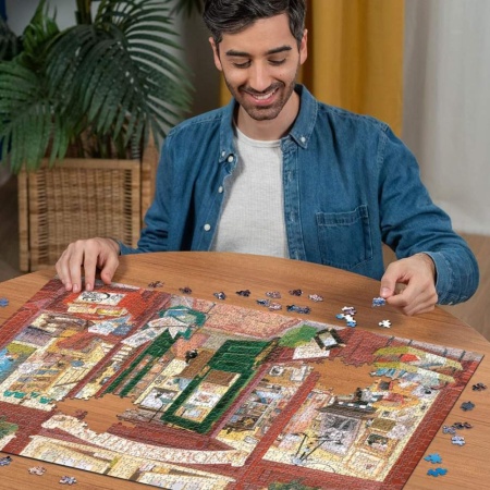 Ravensburger - Puzzle librarie 1500 piese design nou - Img 2