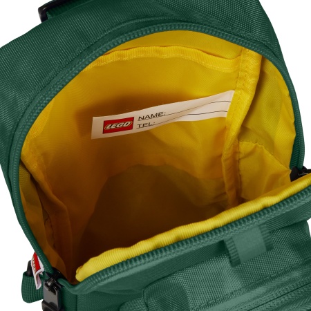 Sling bag LEGO Signature Brick 1x2 - Verde închis - Img 4