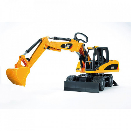 Bruder - Excavator Pe Roti Cat - Img 3