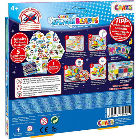 Craze - Set Template-uri Pentru Creatii Cu Margele - Baieti - Img 3