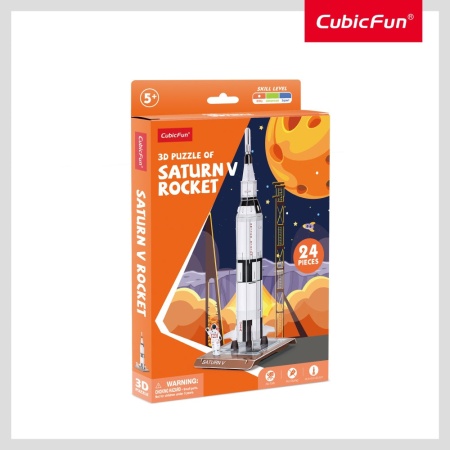 Cubic Fun - Puzzle 3D Saturn V 24 piese - Img 3