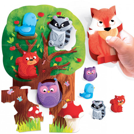 Headu Montessori - Primul Meu Puzzle - Padurea - Img 3
