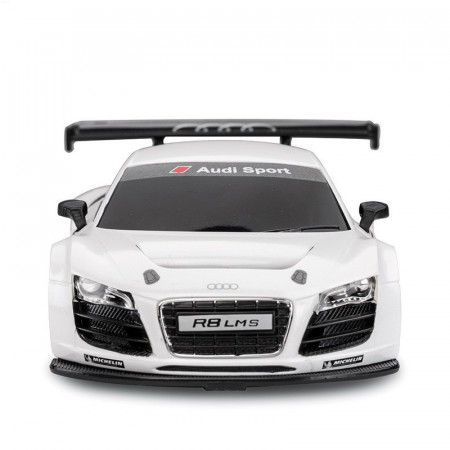 Masinuta Metalica Audi R8 Argintie Scara 1 La 24