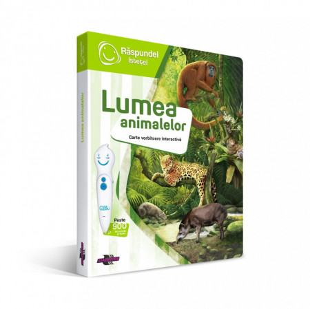 Pachet Raspundel Istetel - Creion si carte Lumea animalelor - Img 2
