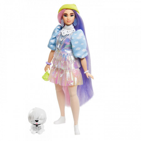 Papusa Barbie Extra Style Beanie