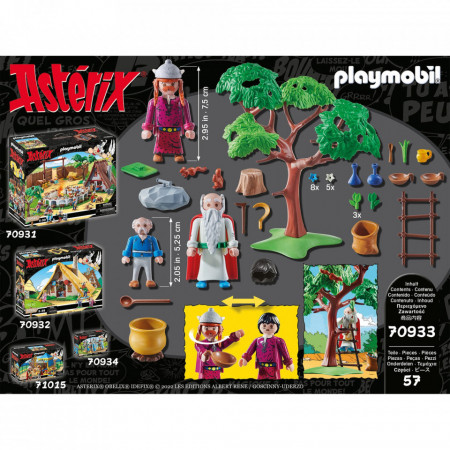 Playmobil - Asterix Si Obelix - Getafix Cu Potiunea Magica - Img 3