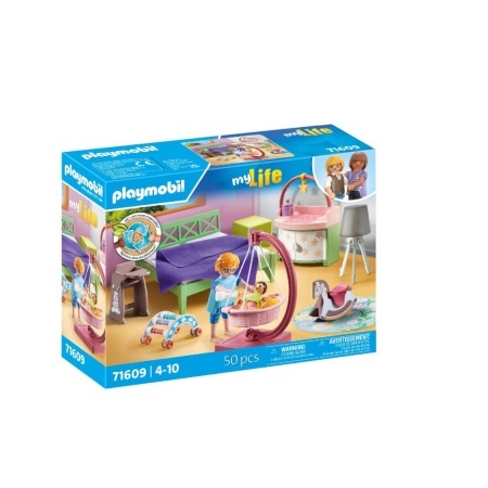 Playmobil - Dormitor cu colt de joaca pentru bebelusi - Img 2