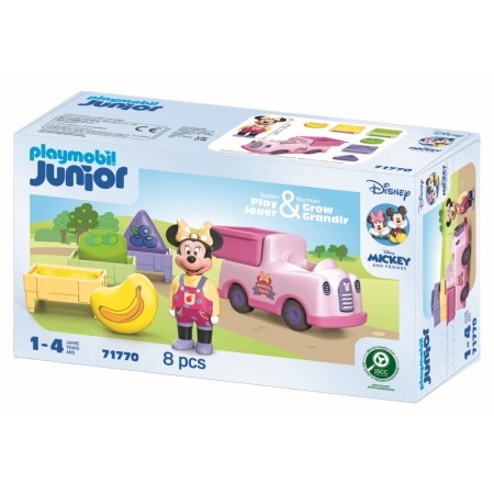 Playmobil - Junior Disney Camionul de sortat fructe al lui Minnie - Img 3