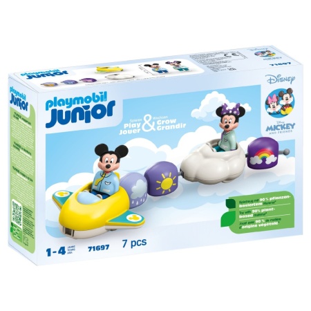 Playmobil Junior Disney - Zborul lui Mickey si Minnie printre nori - Img 2