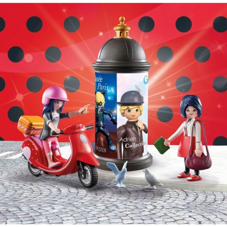 Playmobil - Miraculous Plimbare cu scuterul prin Paris - Img 4