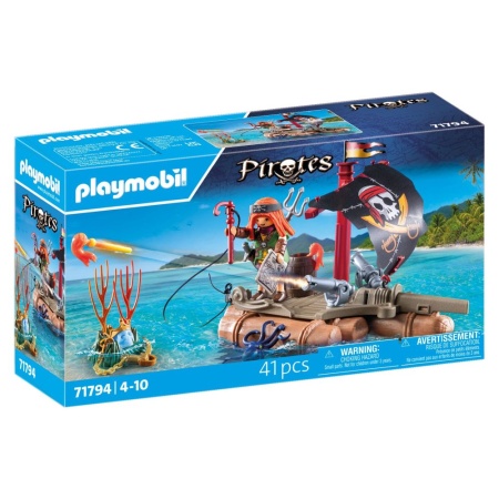 Playmobil - Pluta piratilor cu comoara Playmobil - Img 2