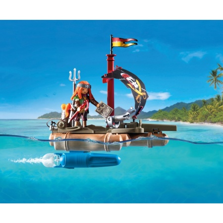 Playmobil - Pluta piratilor cu comoara Playmobil - Img 5