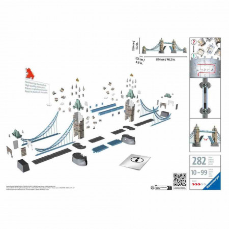 Puzzle 3D Tower Bridge, 216 Piese - Img 3