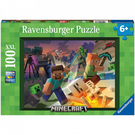 Puzzle Monstri Minecraft, 100 Piese - Img 2